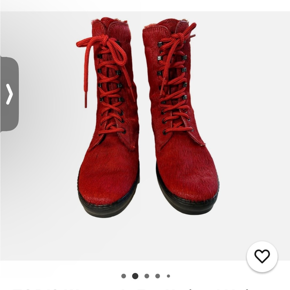 ✨ TOD’s Red Women's Boots ✨